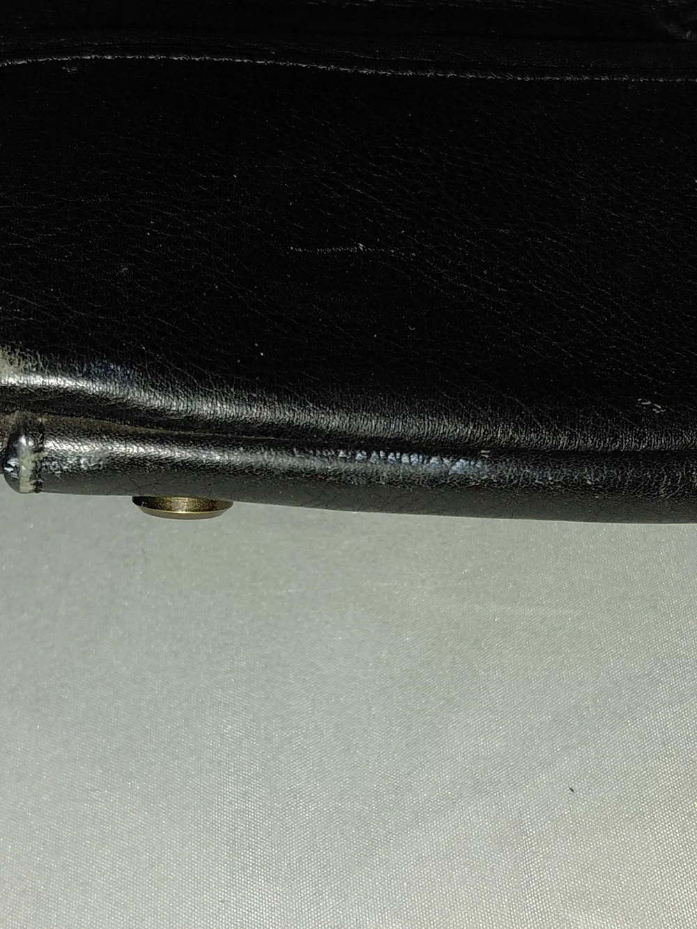 Coach Men’s Black Leather Carryall Bag